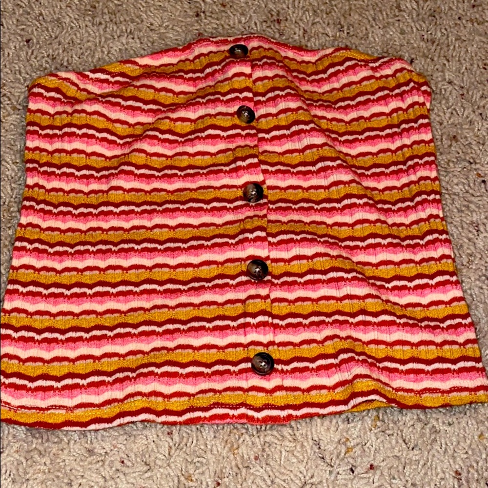 Stripped tube top